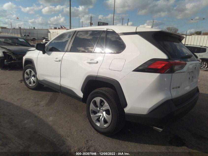 2022 TOYOTA RAV4 LE VIN: 2T3H1RFV0NC177904