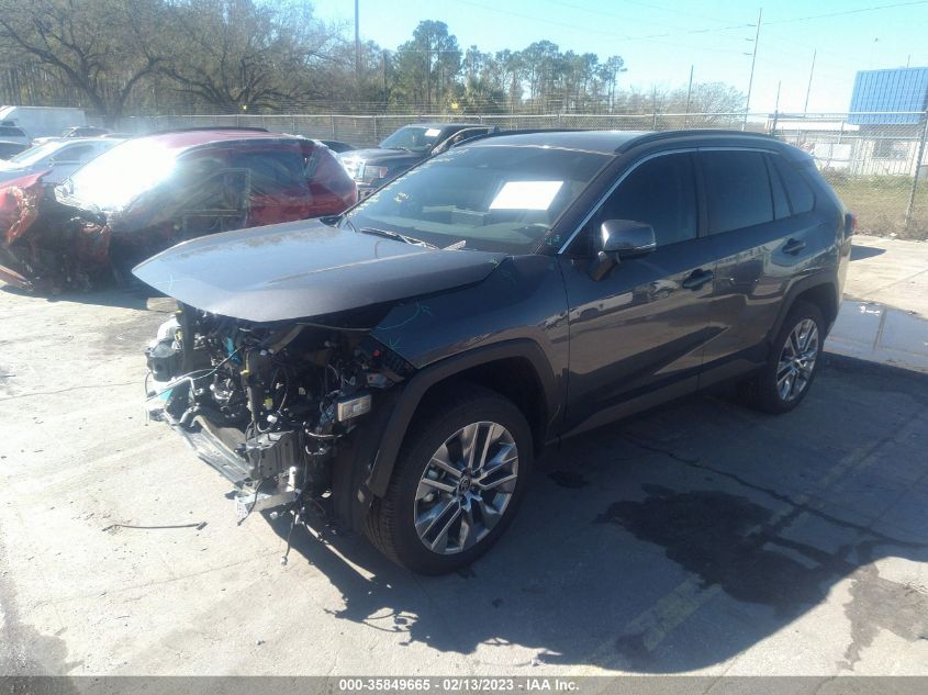 2022 TOYOTA RAV4 XLE PREMIUM VIN: 2T3A1RFV6NW291101