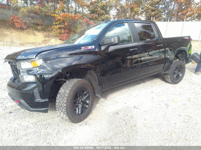 2021 CHEVROLET SILVERADO 1500 CUSTOM TRAIL BOSS VIN: 1GCPYCEF4MZ437569
