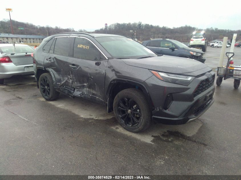 2022 TOYOTA RAV4 HYBRID SE VIN: 2T3T6RFV6NW036359