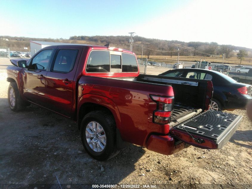 2022 NISSAN FRONTIER SV VIN: 1N6ED1EK3NN614560