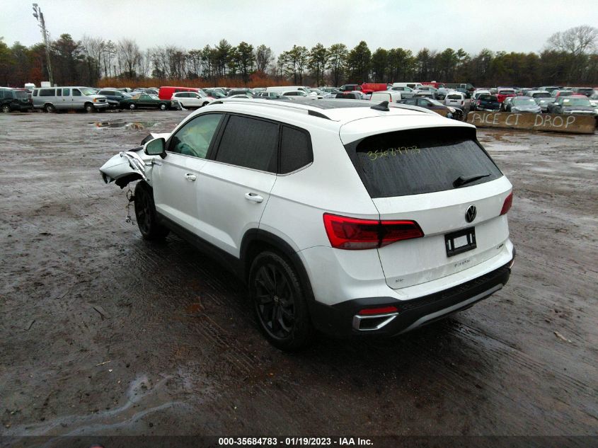 2022 VOLKSWAGEN TAOS SE VIN: 3VVPX7B21NM076785
