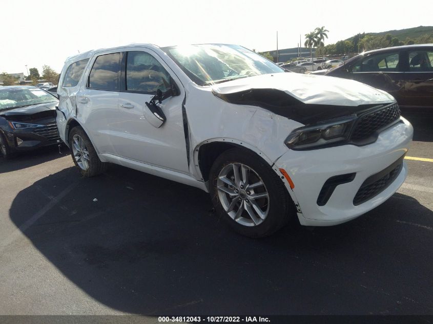 2022 DODGE DURANGO GT PLUS VIN: 1C4RDJDG5NC104479