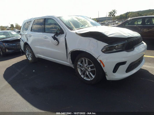 2022 DODGE DURANGO GT PLUS VIN: 1C4RDJDG5NC104479
