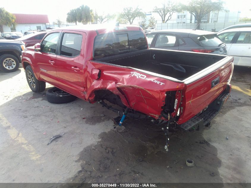 2022 TOYOTA TACOMA 2WD SR5/TRD SPORT VIN: 3TMAZ5CN7NM190785