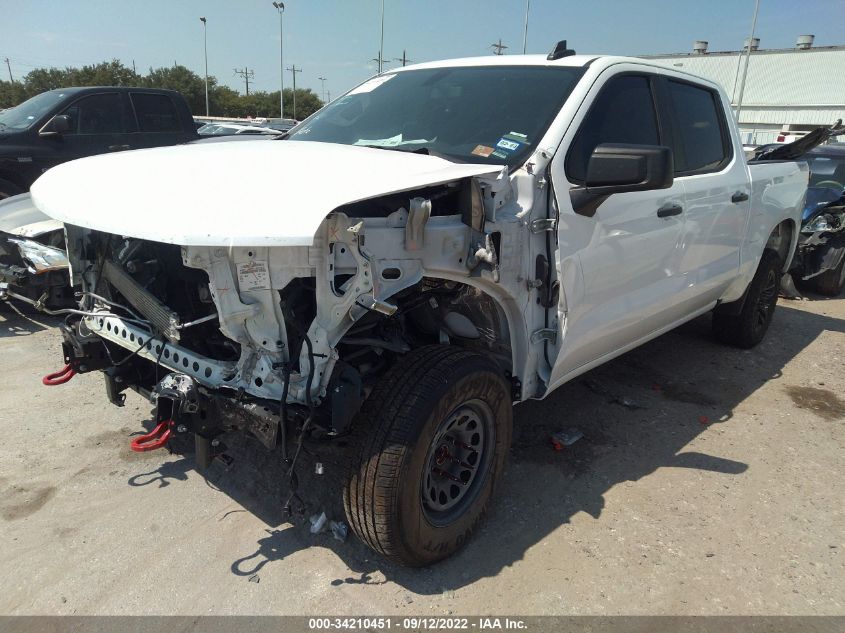 2021 CHEVROLET SILVERADO 1500 CUSTOM TRAIL BOSS VIN: 3GCPYCEF9MG213990