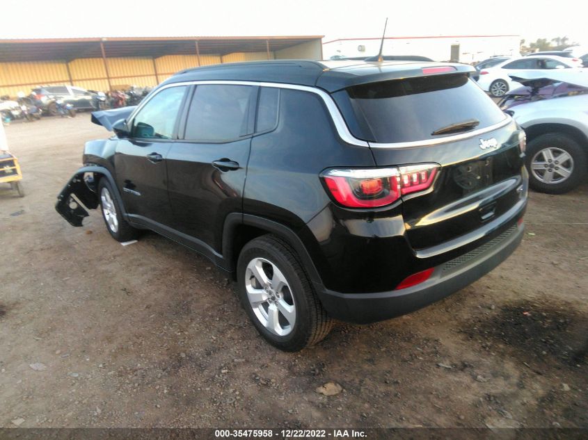 2020 JEEP COMPASS LATITUDE VIN: 3C4NJCBB0LT169445