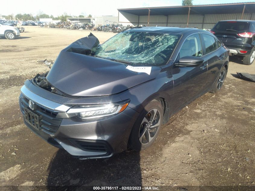2022 HONDA INSIGHT EX VIN: 19XZE4F54NE014114