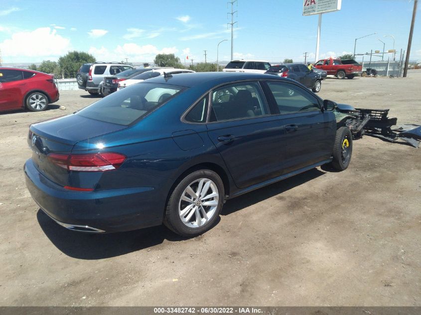 2020 VOLKSWAGEN PASSAT 2.0T S VIN: 1VWAA7A31LC017067