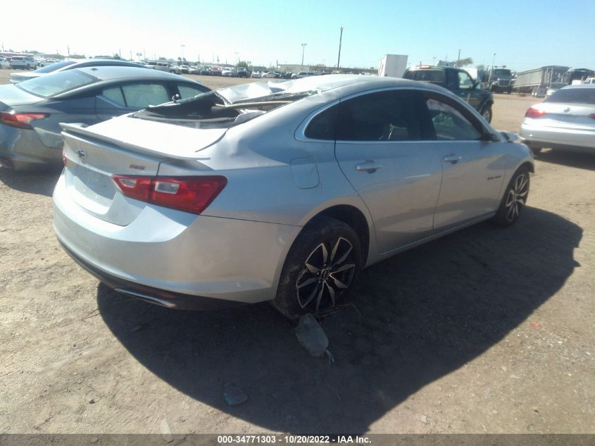 2021 CHEVROLET MALIBU RS VIN: 1G1ZG5ST8MF038210