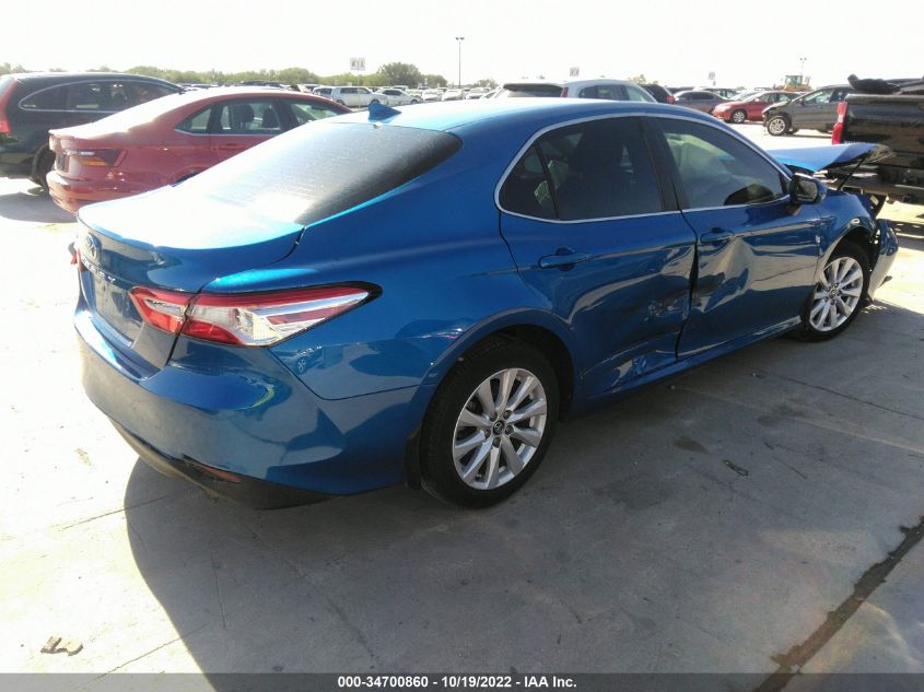 2020 TOYOTA CAMRY LE VIN: 4T1C11AK4LU347081