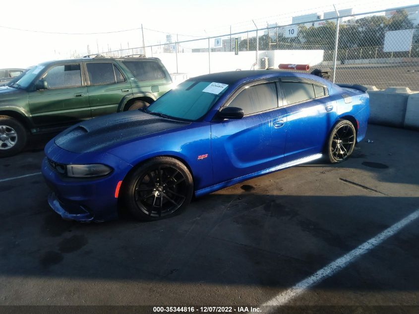 2020 DODGE CHARGER SCAT PACK VIN: 2C3CDXGJ7LH193308