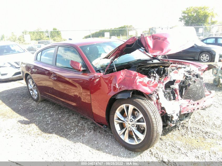 2021 DODGE CHARGER SXT VIN: 2C3CDXJG3MH679953