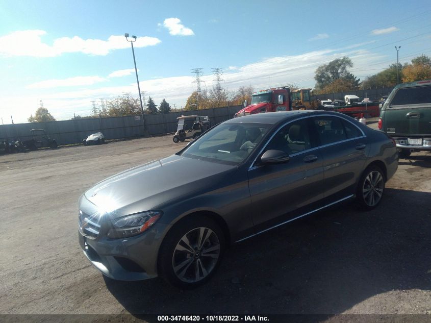 2021 MERCEDES-BENZ C-CLASS C 300 VIN: W1KWF8EB7MR644524