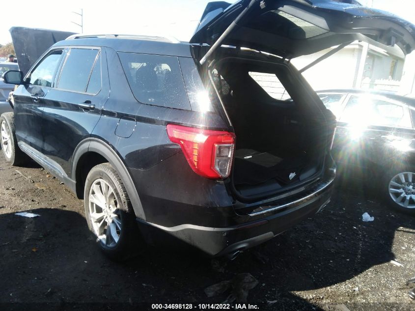 2020 FORD EXPLORER LIMITED VIN: 1FMSK8FH3LGB56054