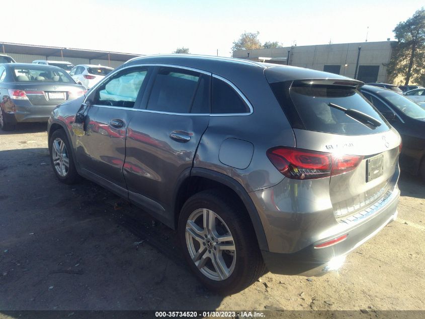 2021 MERCEDES-BENZ GLA VIN: W1N4N4GB8MJ204541
