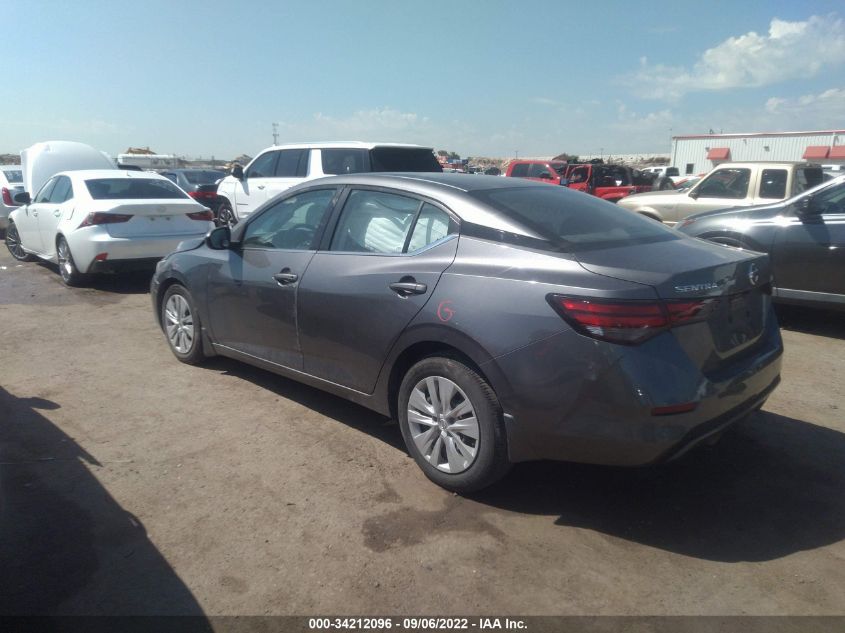 2021 NISSAN SENTRA S VIN: 3N1AB8BV2MY265748