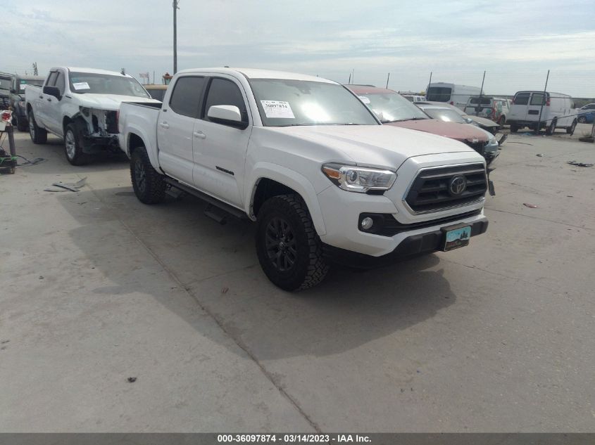 2022 TOYOTA TACOMA 2WD SR/SR5 VIN: 3TYAX5GN0NT053319