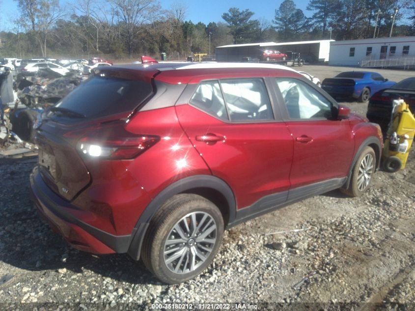 2021 NISSAN KICKS SV VIN: 3N1CP5CV4ML494856