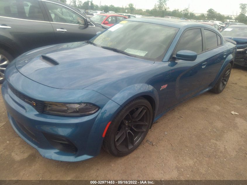 2021 DODGE CHARGER SCAT PACK WIDEBODY VIN: 2C3CDXGJXMH616223