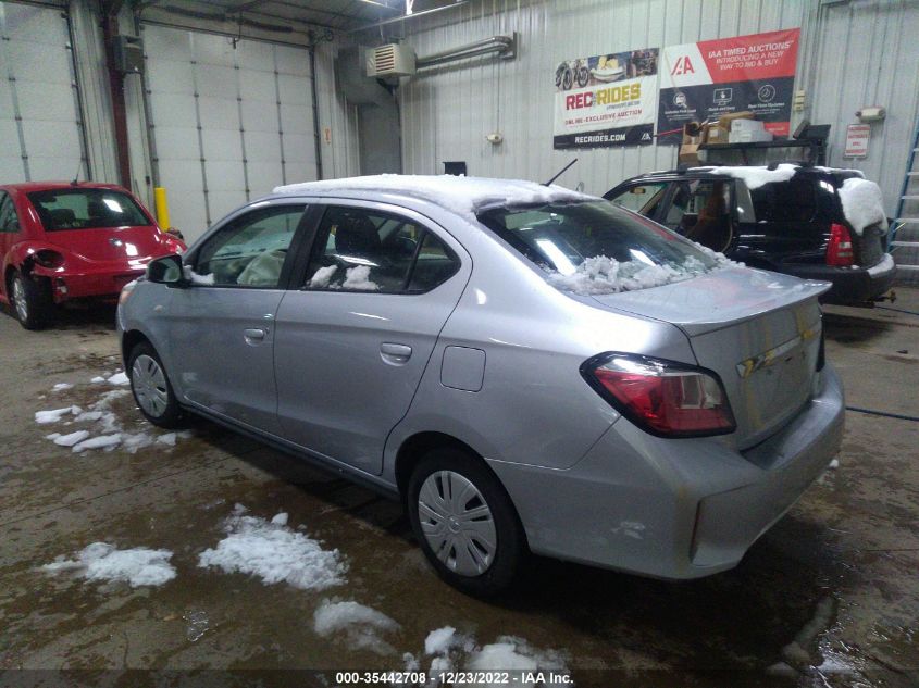 2022 MITSUBISHI MIRAGE G4 ES/LE/BLACK EDITION VIN: ML32FUFJ2NHF02862