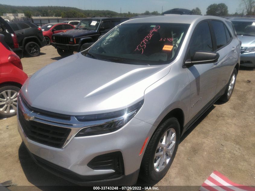 2022 CHEVROLET EQUINOX LS VIN: 3GNAXHEV7NS150908