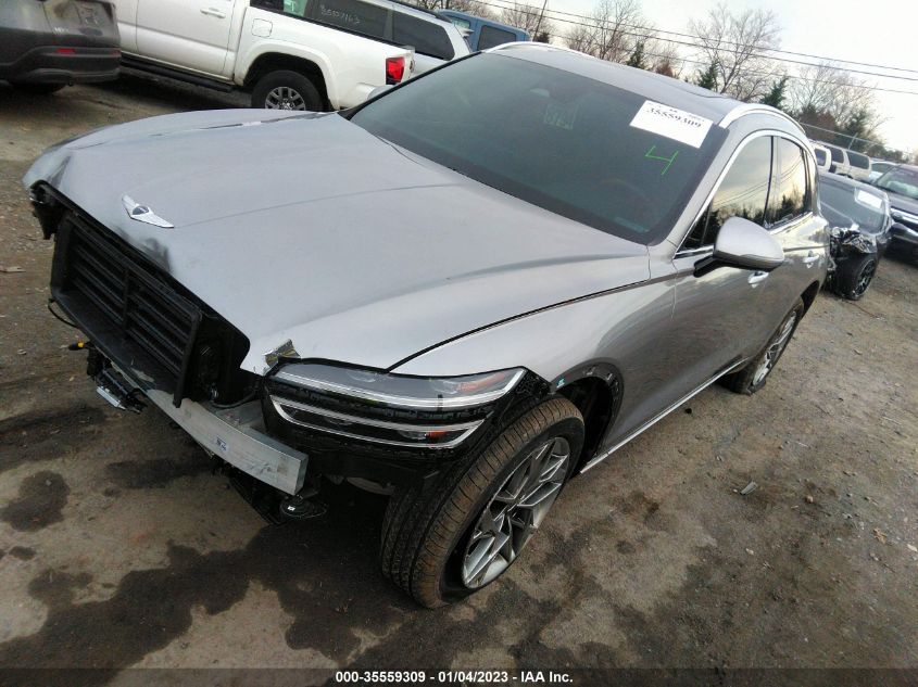 2022 GENESIS GV70 2.5T VIN: KMUMADTB4NU047516