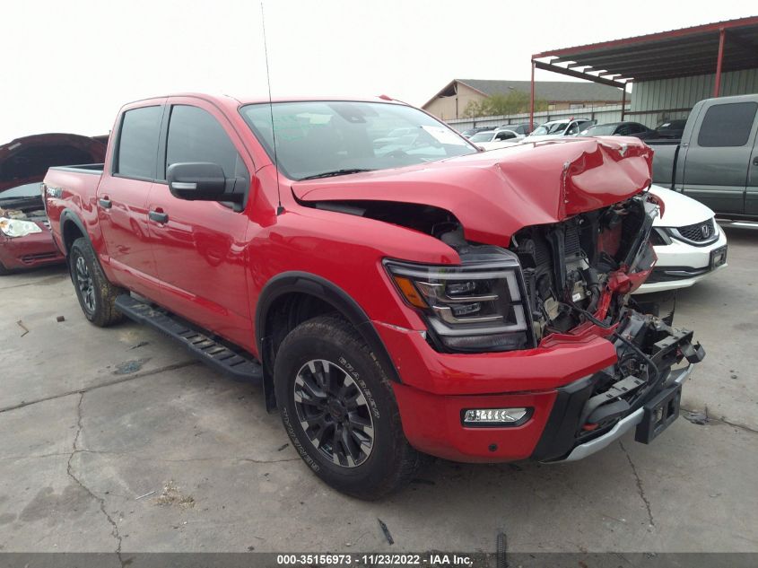 2021 NISSAN TITAN PRO-4X VIN: 1N6AA1ED1MN510785