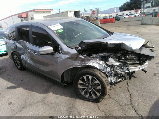 2022 HONDA ODYSSEY EX-L VIN: 5FNRL6H70NB060081