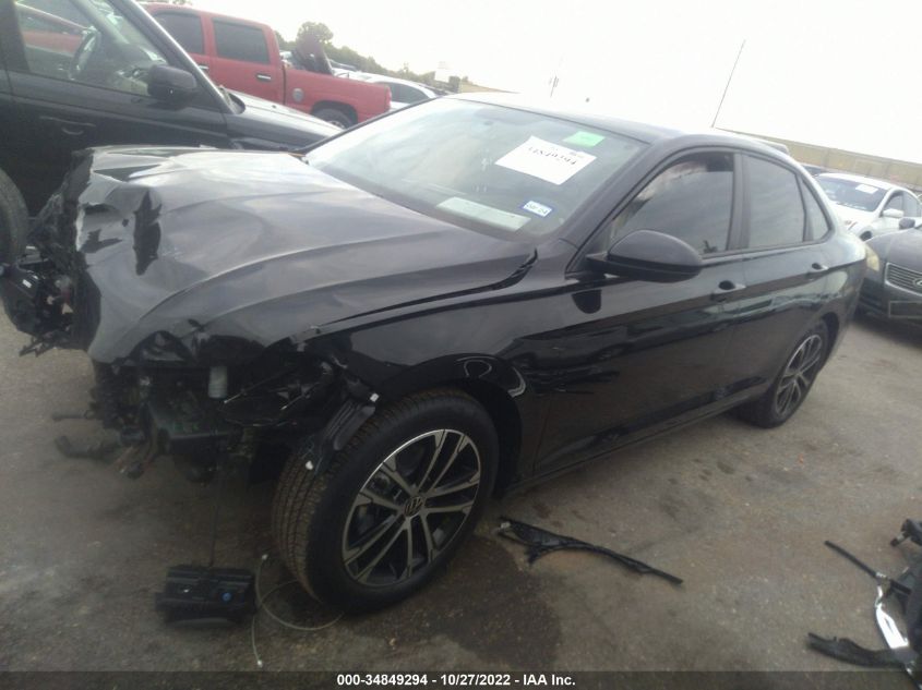 2022 VOLKSWAGEN JETTA SPORT VIN: 3VWBM7BU5NM031462