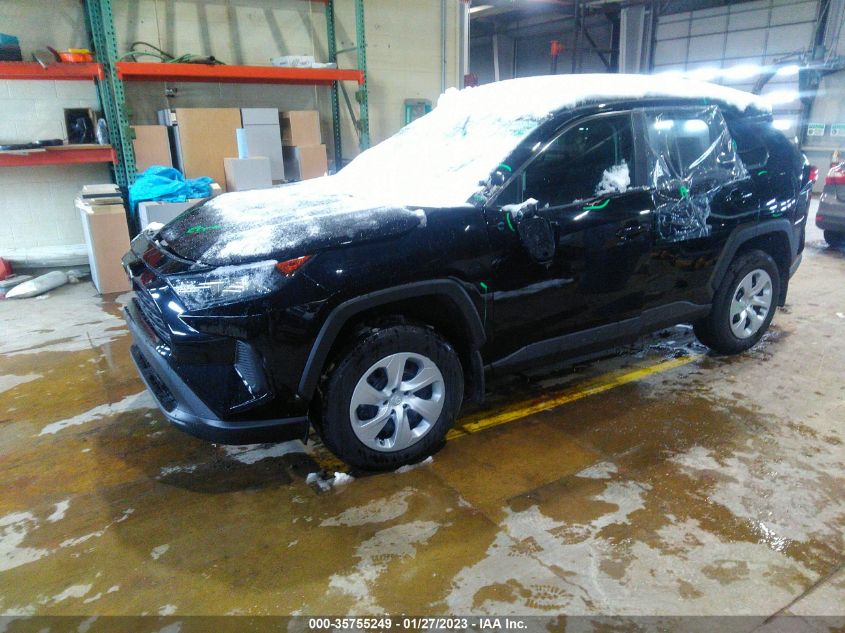 2021 TOYOTA RAV4 LE VIN: 2T3H1RFV1MC144781