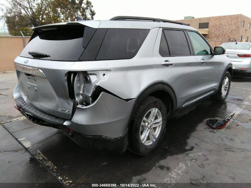 2022 FORD EXPLORER XLT VIN: 1FMSK8DH0NGB58415
