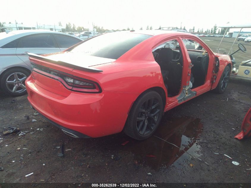 2021 DODGE CHARGER SXT VIN: 2C3CDXBGXMH562627