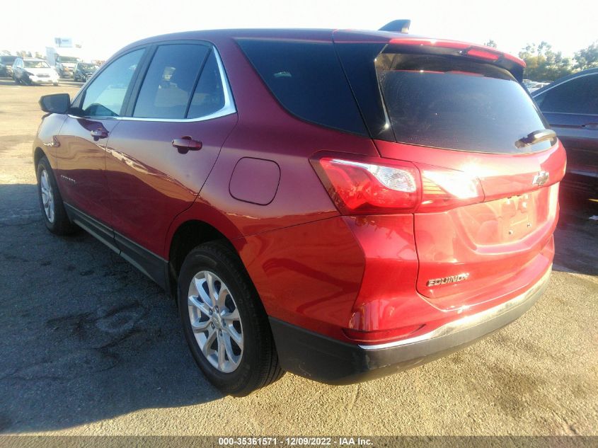 2021 CHEVROLET EQUINOX LT VIN: 3GNAXKEV0ML347182