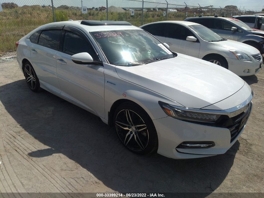2020 HONDA ACCORD HYBRID TOURING VIN: 1HGCV3F92LA007683