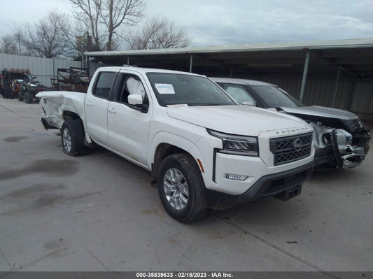 2022 NISSAN FRONTIER SV VIN: 1N6ED1EK1NN695641