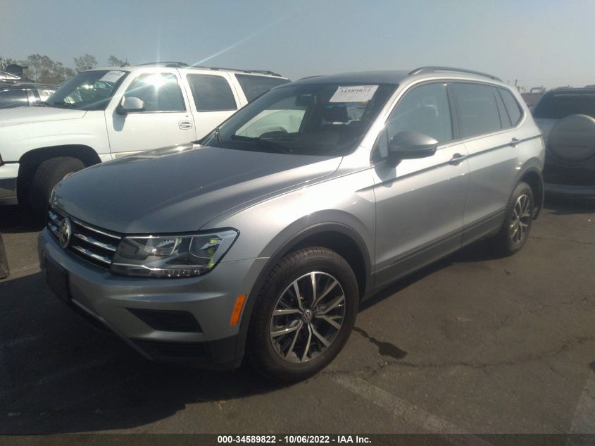 2021 VOLKSWAGEN TIGUAN S VIN: 3VV1B7AX3MM018676