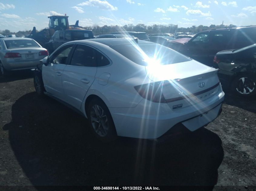 2021 HYUNDAI SONATA SEL VIN: 5NPEF4JA6MH068198
