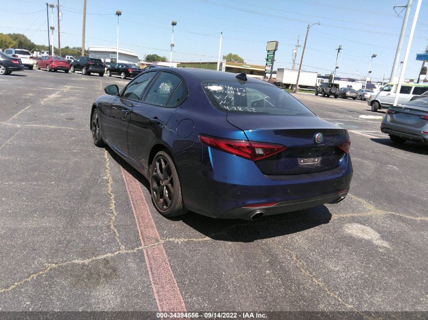 2021 ALFA ROMEO GIULIA TI VIN: ZARFAMBN5M7645303