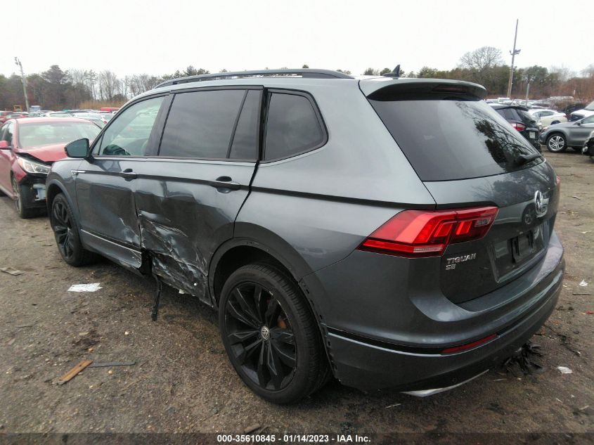 2021 VOLKSWAGEN TIGUAN SE/SE R-LINE BLACK/SEL VIN: 3VV2B7AX4MM024054