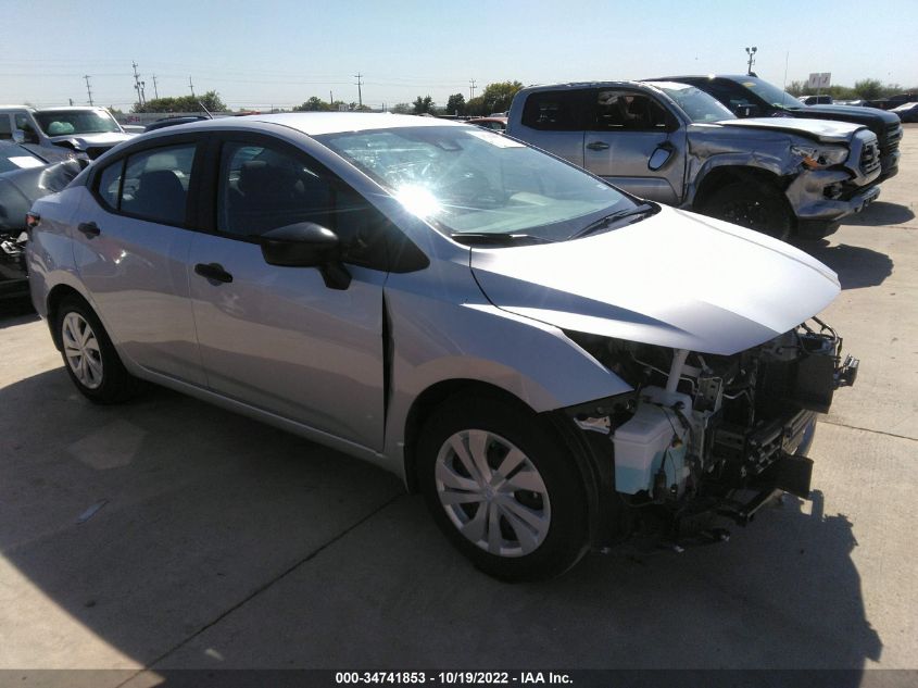 2022 NISSAN VERSA S VIN: 3N1CN8DV7NL832080