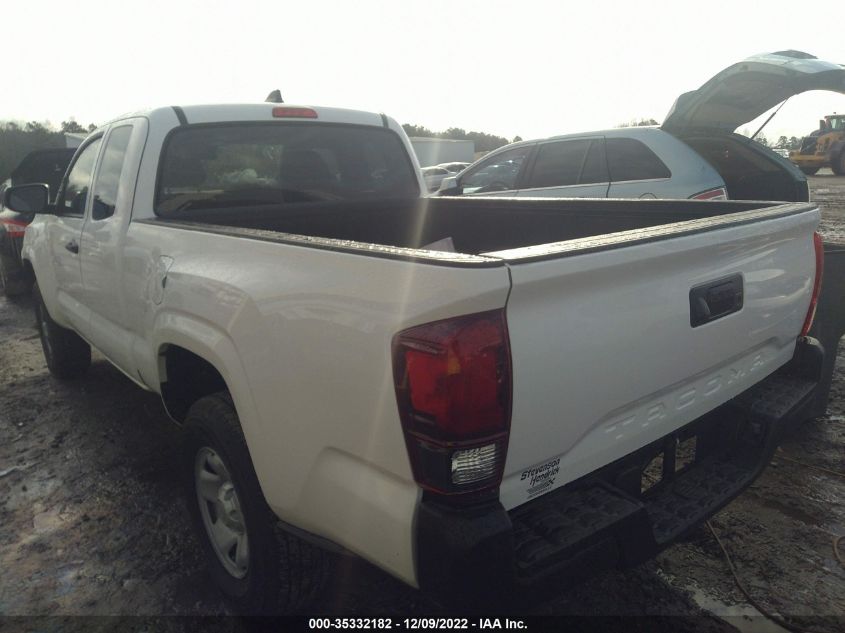 2022 TOYOTA TACOMA 2WD SR/SR5 VIN: 3TYRX5GNXNT062922