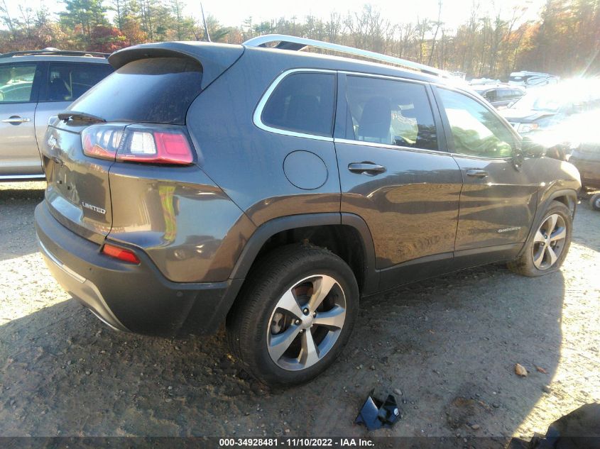 2021 JEEP CHEROKEE LIMITED VIN: 1C4PJMDX5MD179192