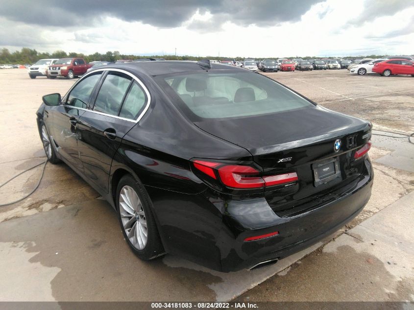 2021 BMW 5 SERIES 530I XDRIVE VIN: WBA13BJ08MWX01861