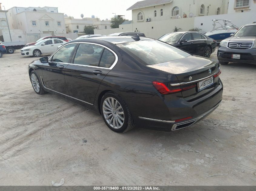 2022 BMW 7-SERIES I VIN: WBA7T0A09NCK48237