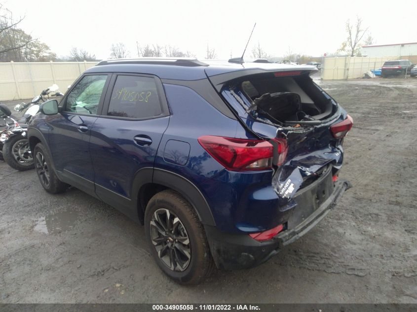 2022 CHEVROLET TRAILBLAZER LT VIN: KL79MRSL1NB134838