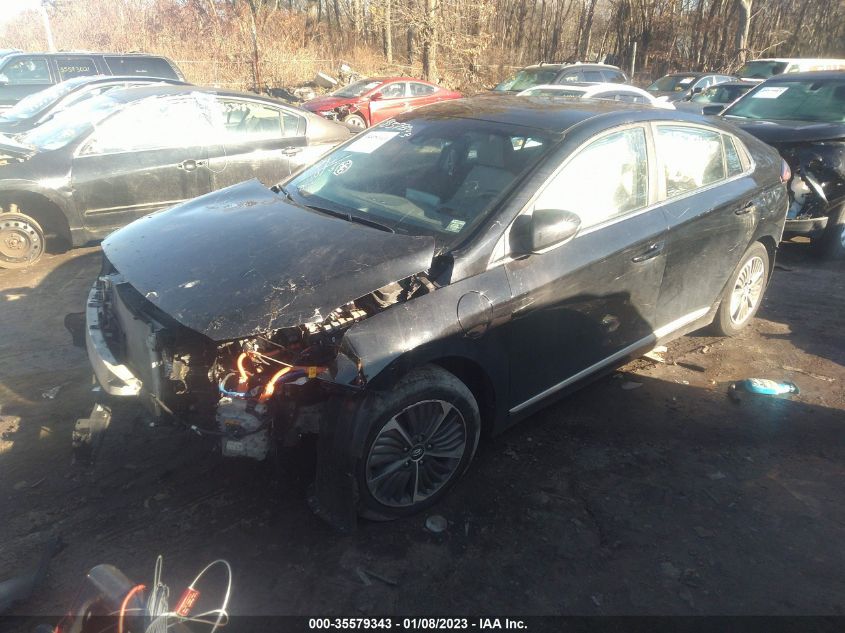 2021 HYUNDAI IONIQ PLUG-IN HYBRID SEL VIN: KMHC75LD0MU257402
