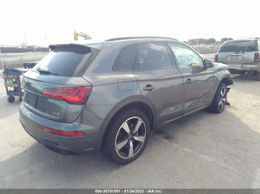 2022 AUDI Q5 S LINE PREMIUM PLUS VIN: WA1EAAFY0N2029834