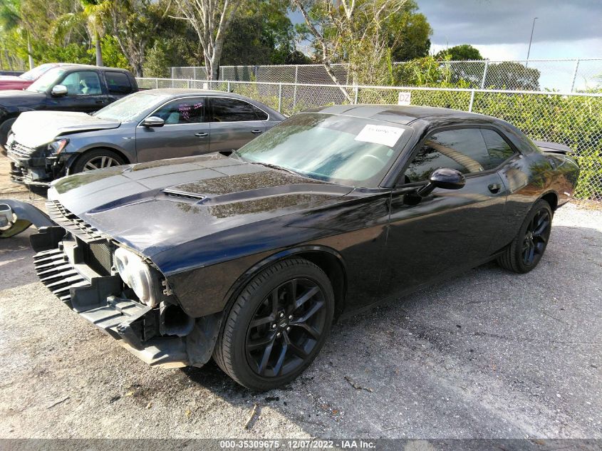 2020 DODGE CHALLENGER SXT VIN: 2C3CDZAG8LH196629