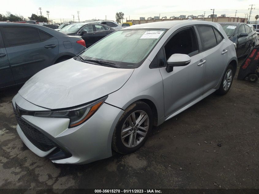 2022 TOYOTA COROLLA HATCHBACK SE/NIGHTSHADE/XSE VIN: JTND4MBE4N3159742
